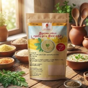iluppai poo samba rice & elumbu otti kanji – 500g